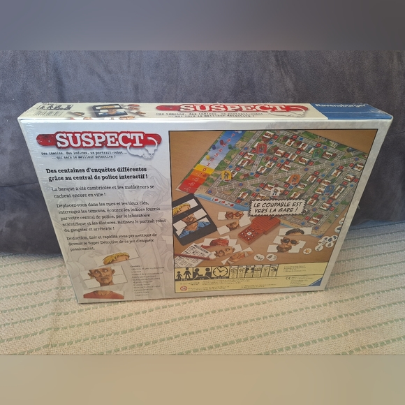 Suspect Board Game French NEW - Picture 2 of 13